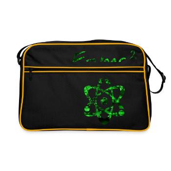 Atome/Formule - Sac Retro - noir/or - Devant