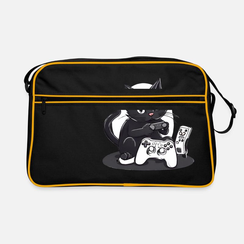 Spieler-Chat Retro Tasche