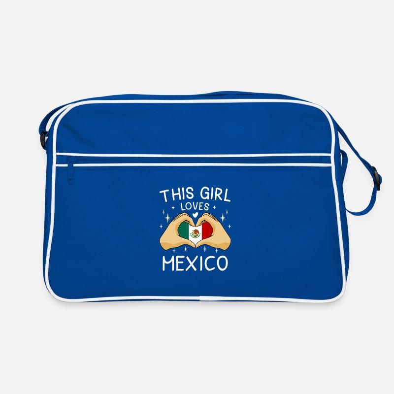 Drapeau du Mexique Drapeau mexicain Mexique Amérique du Sud Sac Retro
