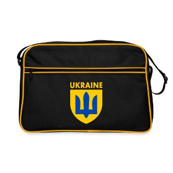 Ukraine - Sac Retro - noir/or - Devant