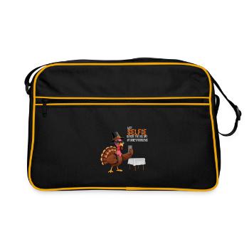 Problèmes de la Turquie - Sac Retro - noir/or - Devant
