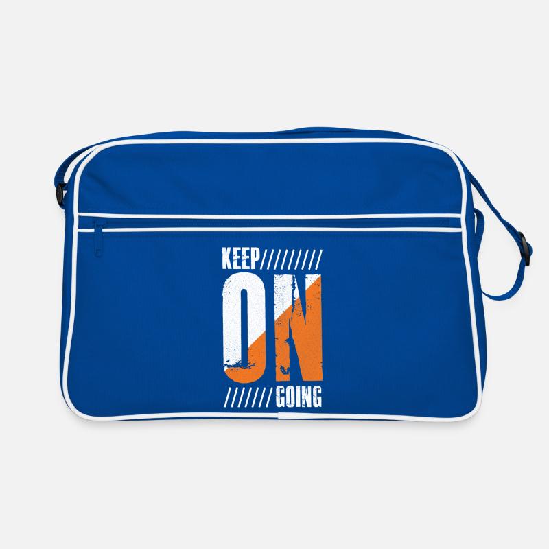 Mach weiter Retro Tasche