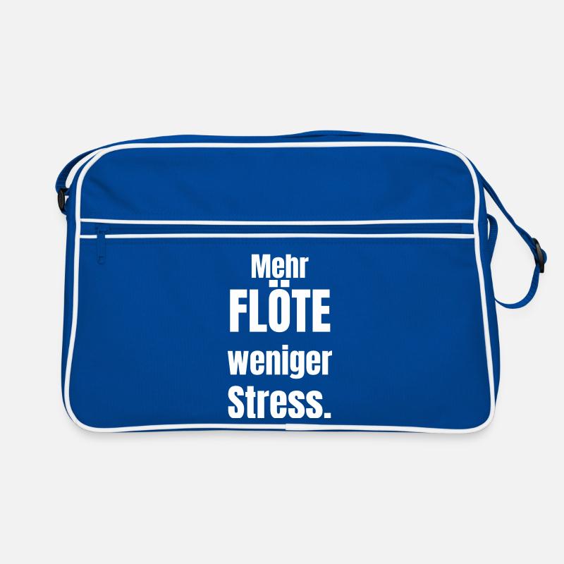 Plus de flûte, moins de stress Sac Retro
