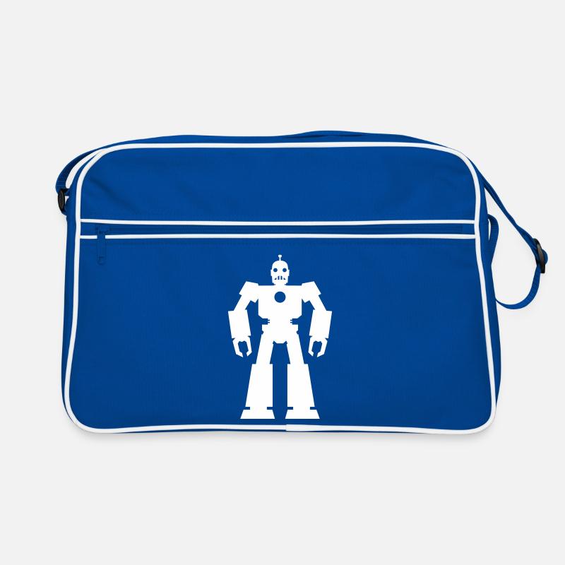 Roboter – KI Technik Sci-Fi Nerd Design Retro Tasche