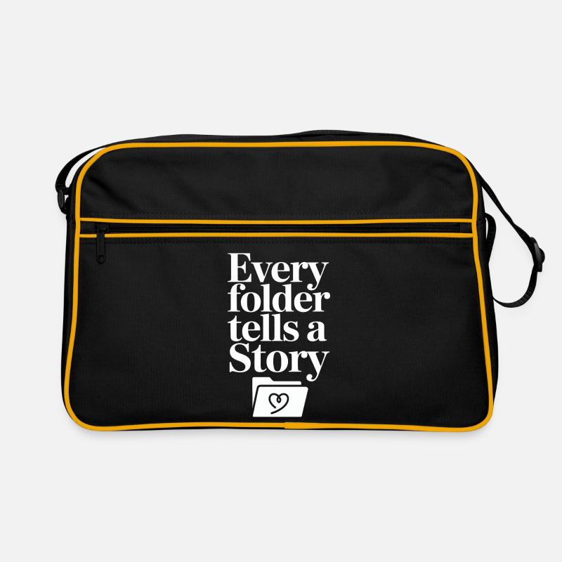 Chaque dossier raconte une histoire Sac Retro