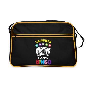Bingo - Retro Bag - black/gold - Front