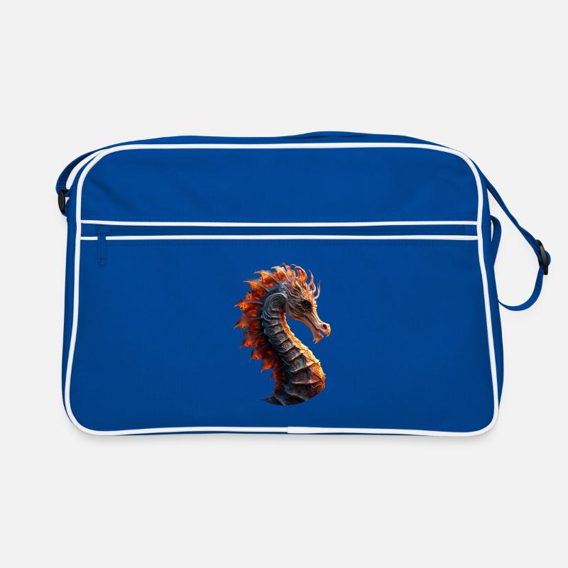 Seepferdchen Retro Tasche