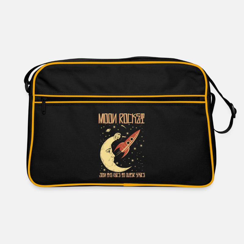 Moon Rocket Vintage Sac Retro