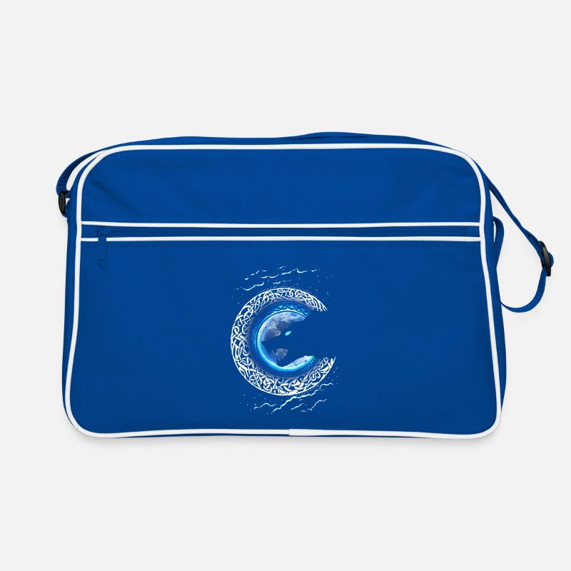 Fenrir Wolf -  - Odin - Nordic Night Retro Bag