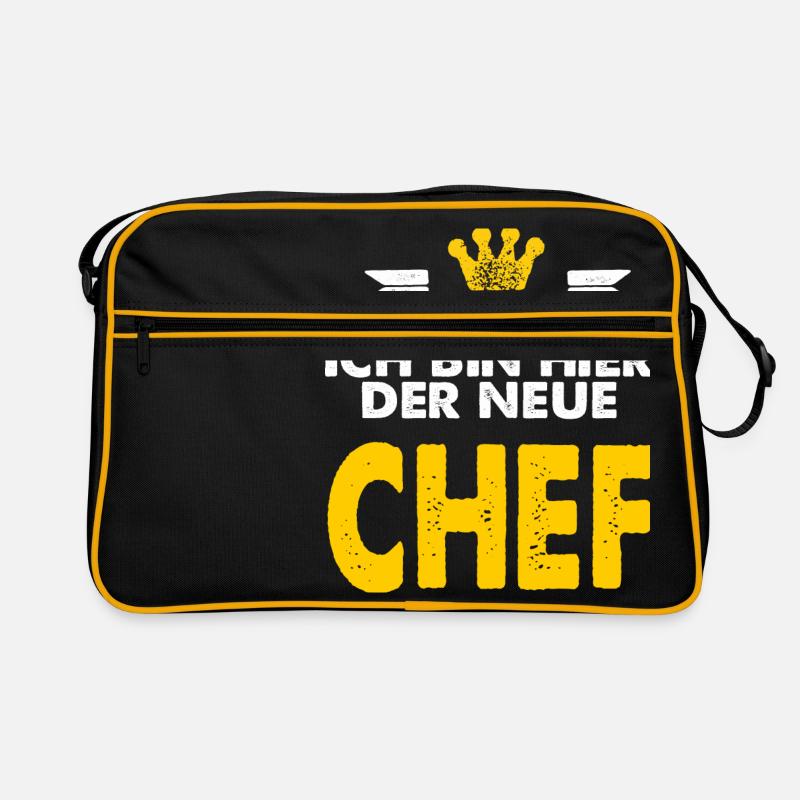 CD - Ich bin hier der neue Chef - - RAHMENLOS Retro Tasche