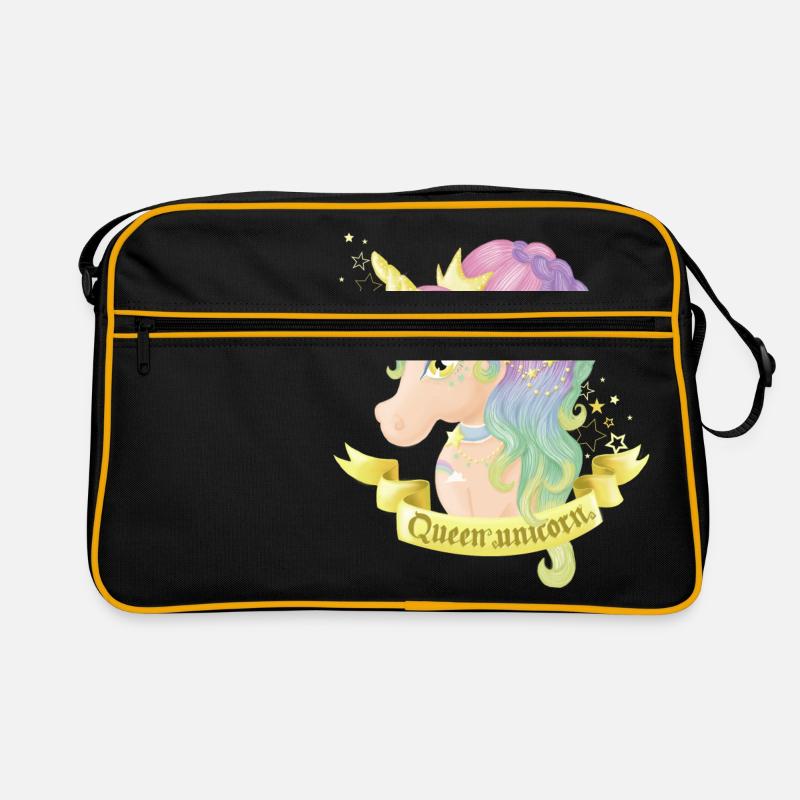 Queen pastel unicorn Sac Retro