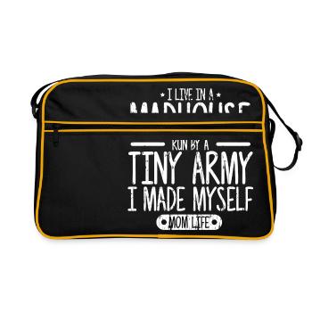 MOM VIE - Sac Retro - noir/or - Devant