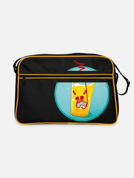 Lieblingslimo - Sac Retro - noir/or - Devant