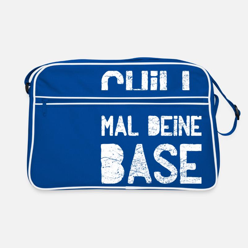 Chill mal deine Base Retro Tasche