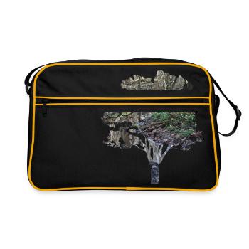 Forest - Retro Bag - black/gold - Front