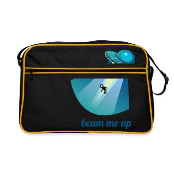rayonne moi - Sac Retro - noir/or - Devant