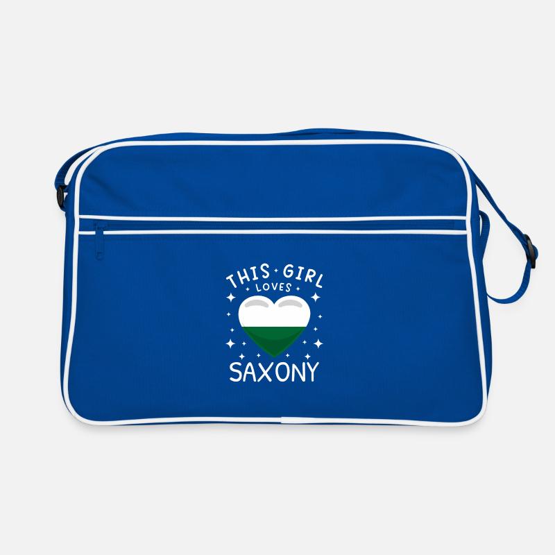 Drapeau de Saxe Drapeau saxon Ossi Holiday SN Sac Retro