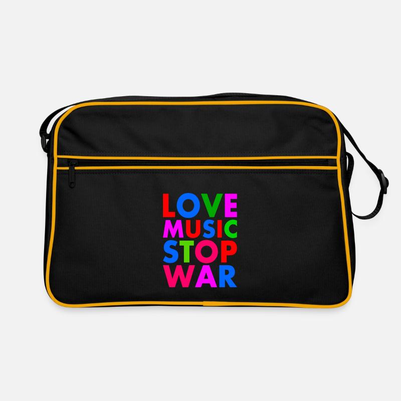 Stop war Retro Tasche
