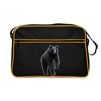 Baribal - Sac Retro - noir/or - Devant