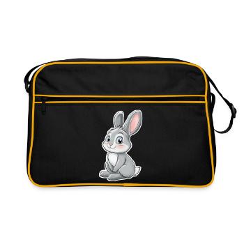 Hare - Retro Bag - black/gold - Front