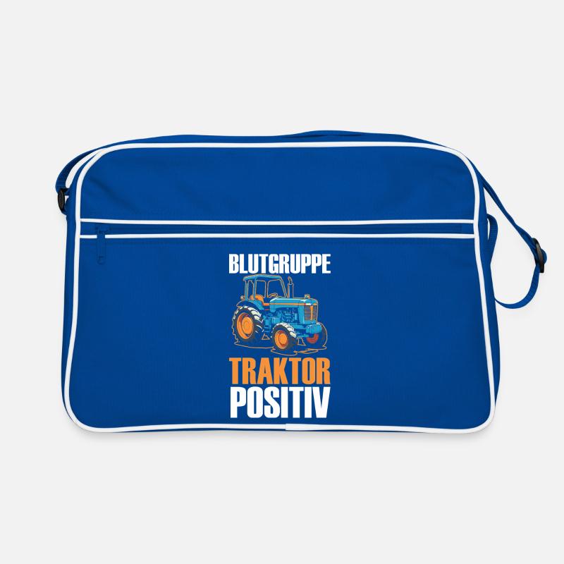 Landwirt Bauernhof Farmer Bauer Traktor Retro Tasche