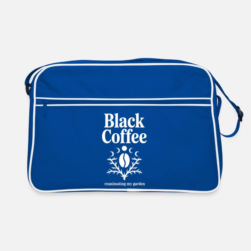 Black Coffee Reanimating Garden Retro Bag