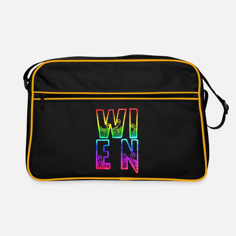 wien rs regenbogen Retro Tasche
