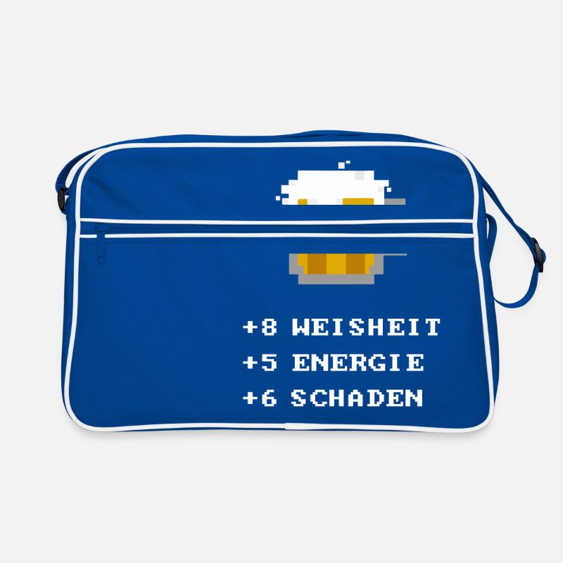 Bier Attribut Retro Tasche