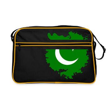 Pakistan - Sac Retro - noir/or - Devant