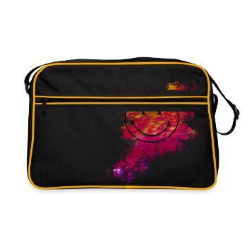 Colorful - Retro Bag - black/gold - Front