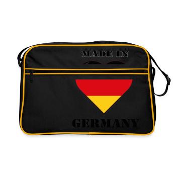 made in germany - Retro Bag - black/gold - Front
