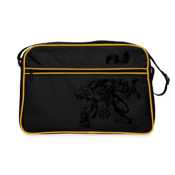 krampus - Sac Retro - noir/or - Devant