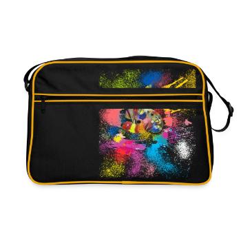 The art of painting - Retro Bag - black/gold - Front