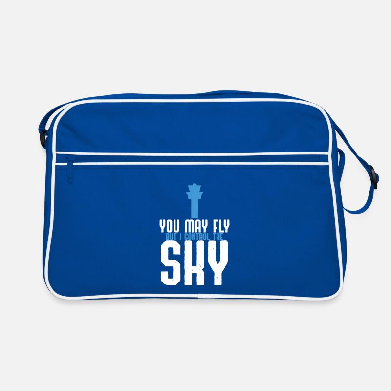 You May Fly But I Control The Sky Controller Gift Retro Bag