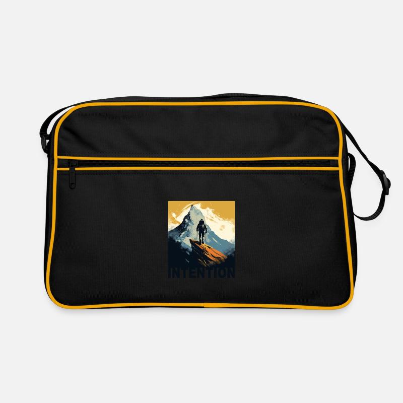Mountain Intention Retro Tasche