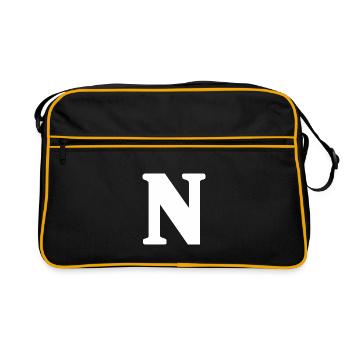 N - Retro Bag - black/gold - Front
