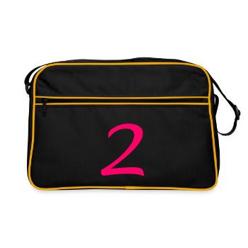 2 - Sac Retro - noir/or - Devant