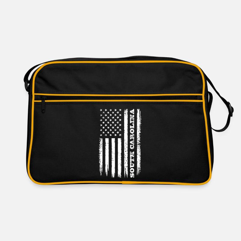 Drapeau des États-Unis d’État de la Caroline du Sud Sac Retro