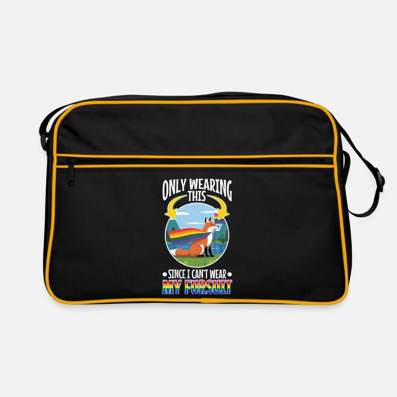 Fourrure certifiée Sac Retro