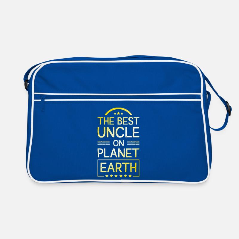 Bester Onkel Spruch Retro Tasche
