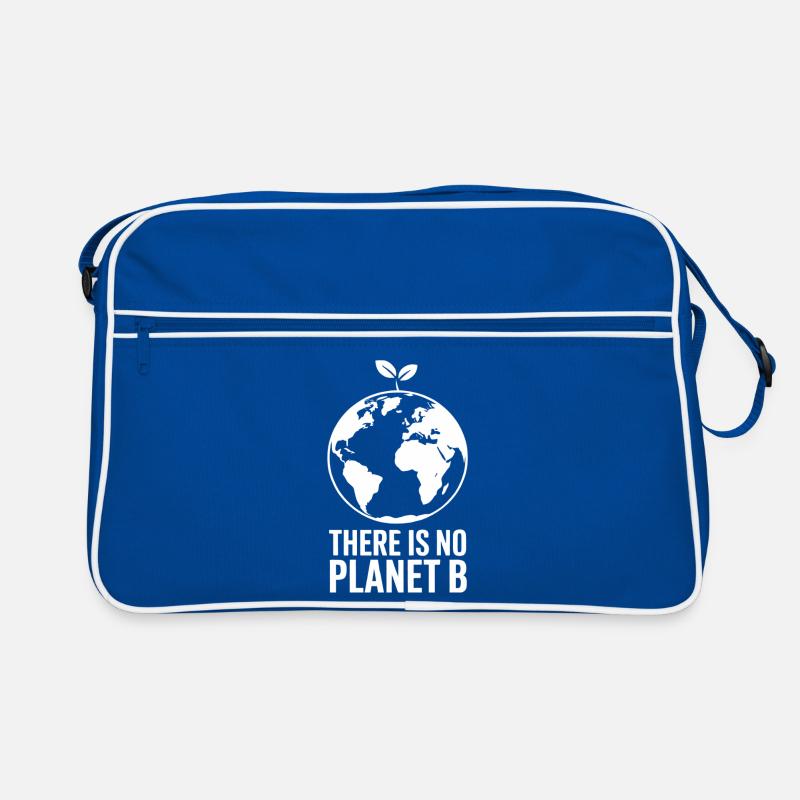 Es gibt kein Plan B, Klimaschutz Retro Tasche