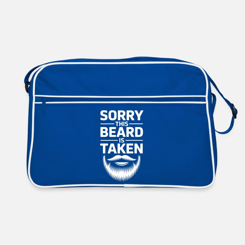 Sorry This Beard Is Taken Retro Bag