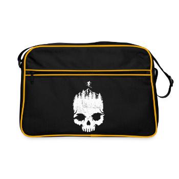 Totenkopf, Ski, Après-ski, Sports d’hiver, Vacances au ski - Sac Retro - noir/or - Devant