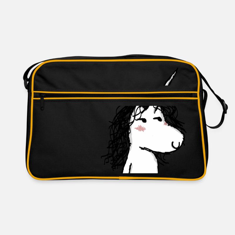 Das Einhorn Kaede Retro Tasche