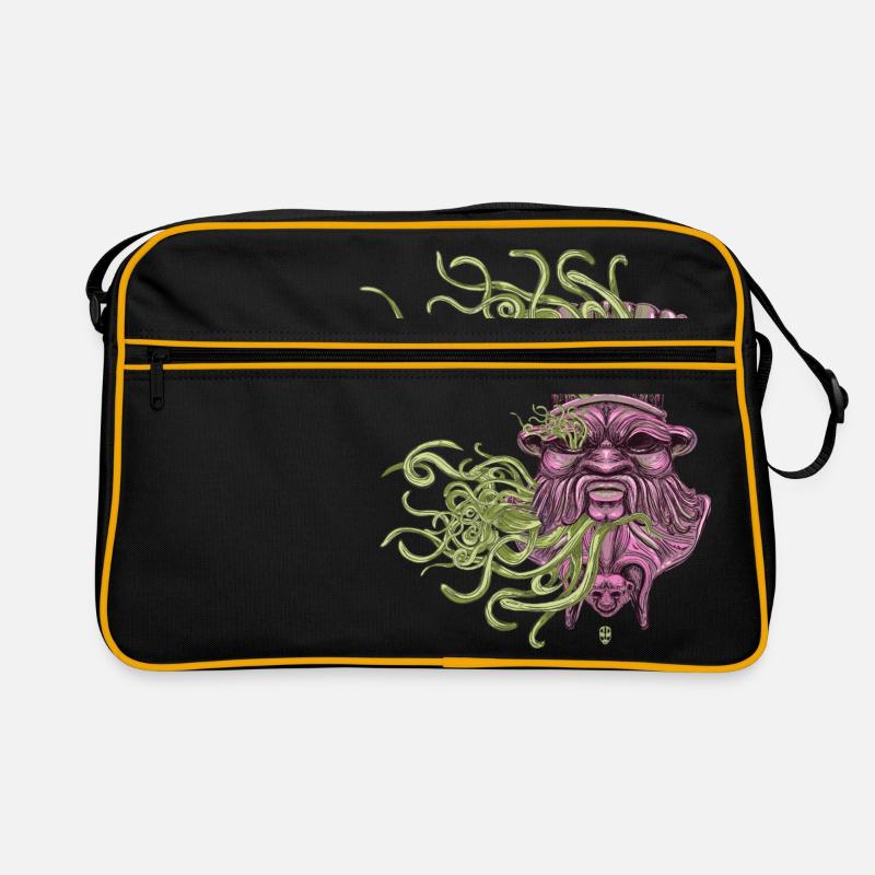 Bes unter Wasser - Retro Tasche - Schwarz/Gold