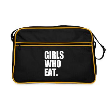 Girls who eat - Sac Retro - noir/or - Devant