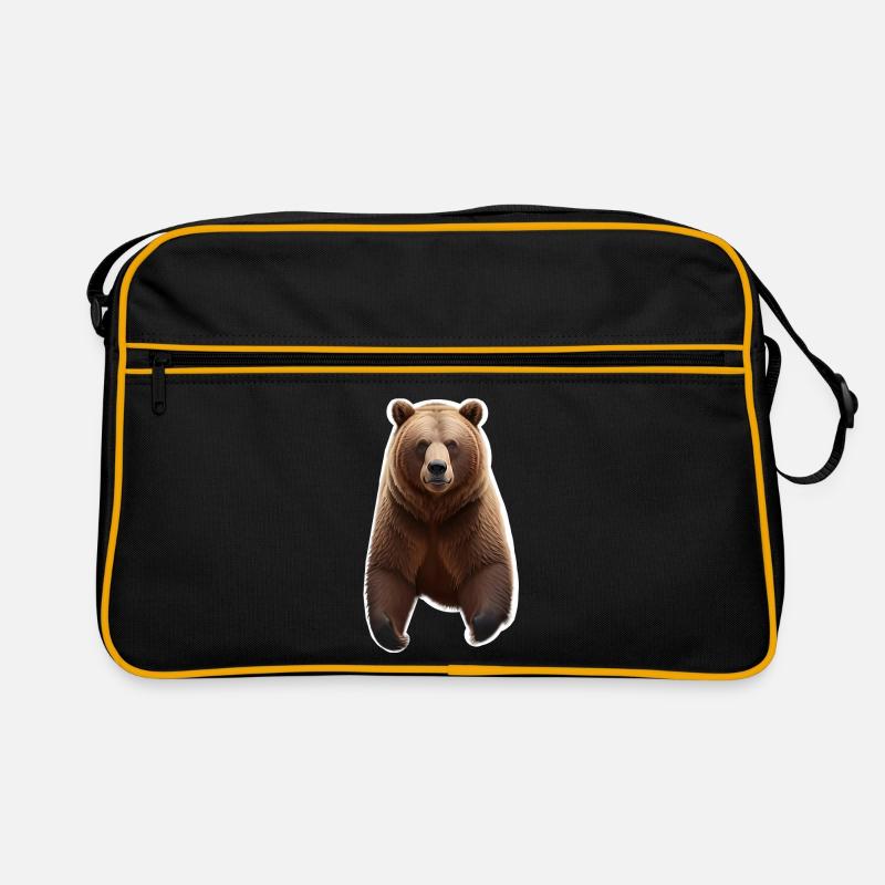 Ours brun Sac Retro