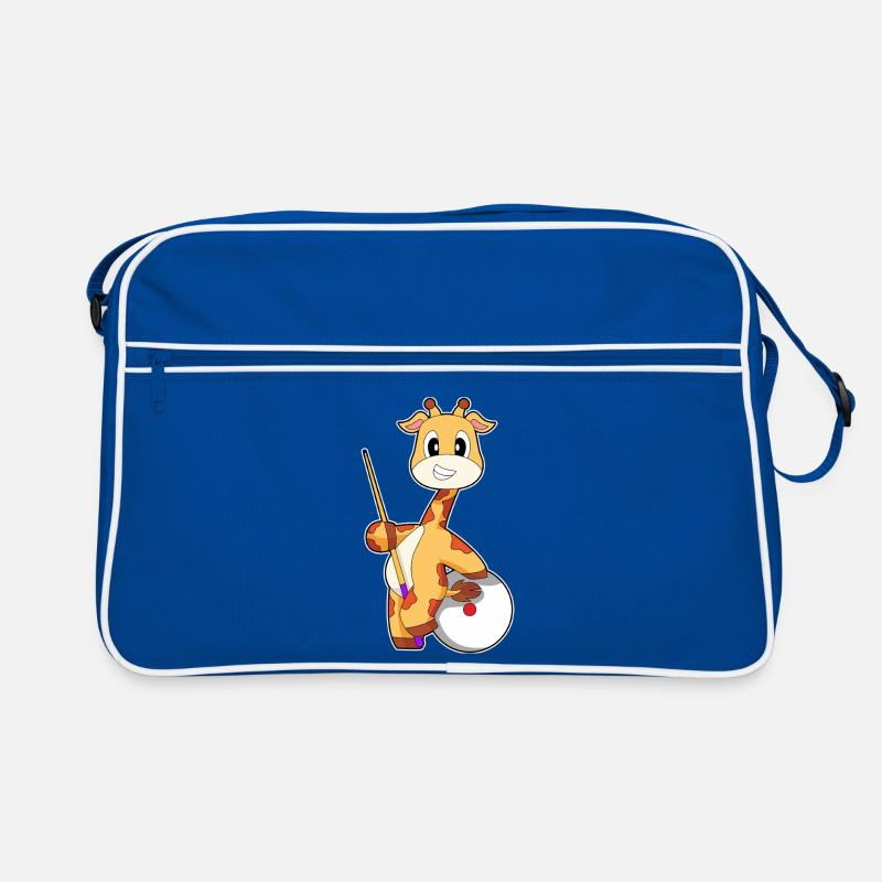 Giraffe Billiard Queue Sport Retro Tasche