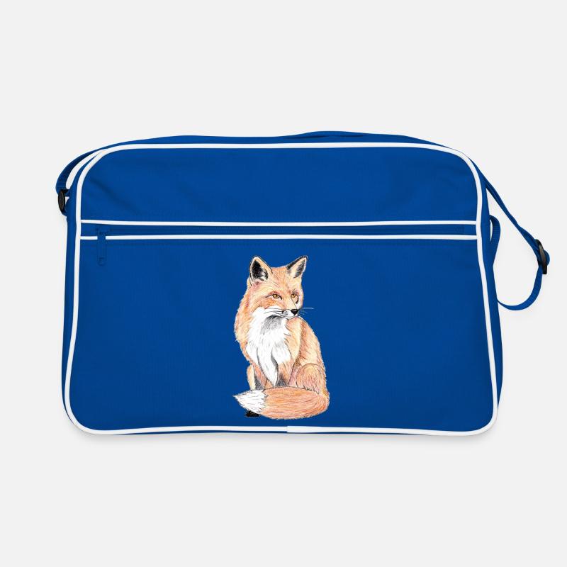Kleiner Waldfuchs - ein sanfter Begleiter Retro Tasche