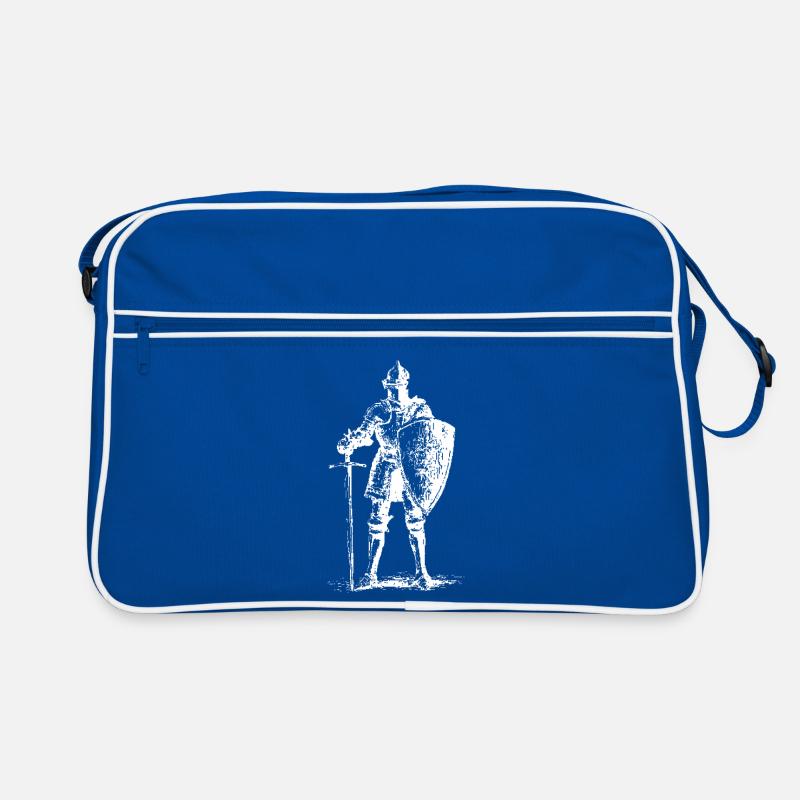 Knight Sentinel with Sword and Shield Retro Bag
